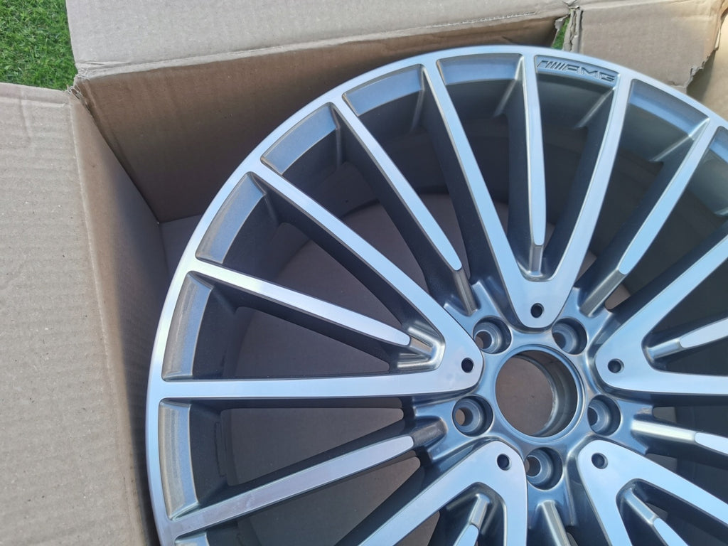 1x Alufelge 21 Zoll 9.0" 5x112 34ET Glanz Silber A2234011700 Mercedes-Benz W223 FEL9357518671am