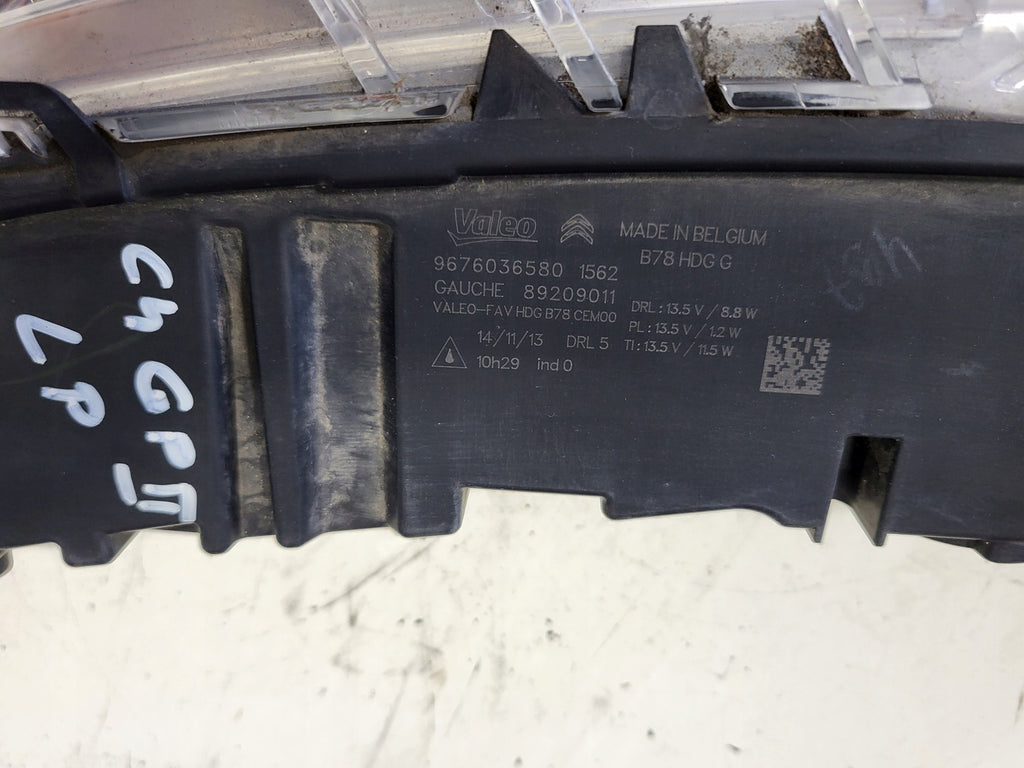 Frontscheinwerfer Citroën C4 Grand Picasso 9676036580 LED Links Headlight