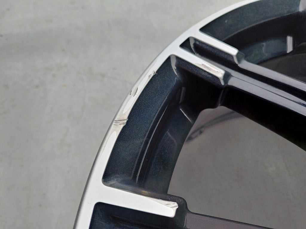 1x Alufelge 18 Zoll 7.0" 5x114.3 47ET Glanz Graphit N124-870 Mg Juke Rim Wheel