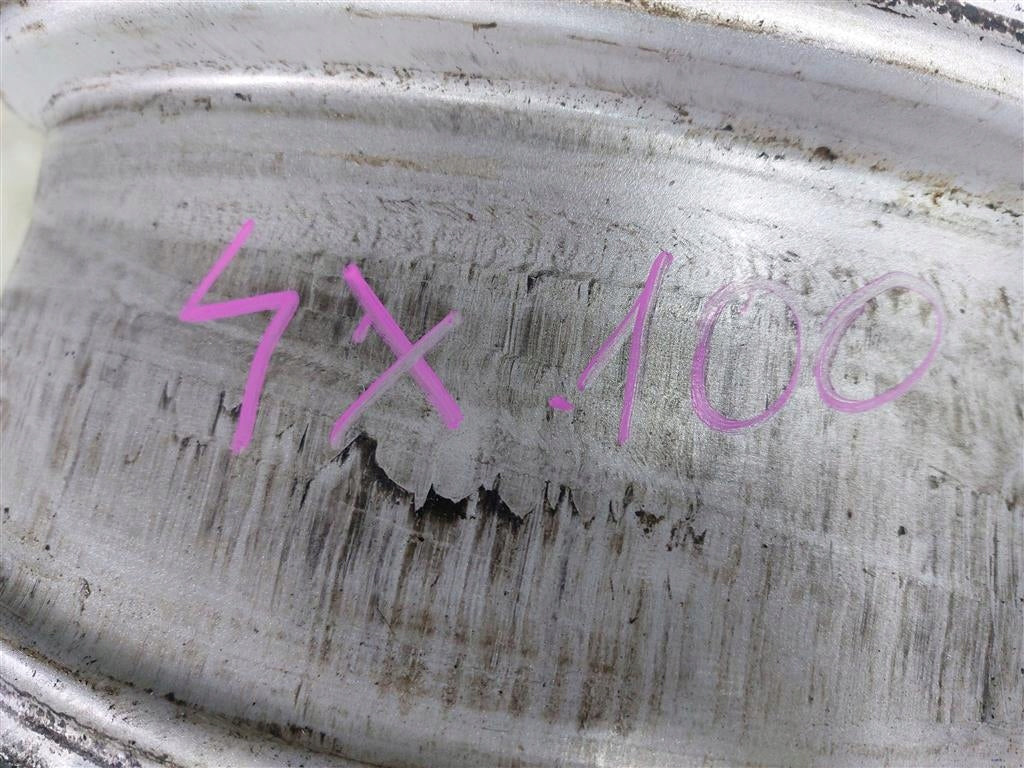 4x Alufelge 16 Zoll 6.5" 4x100 37ET Matt Silber Opel Astra H Zafira B Rim Wheel FEL3218625130ix