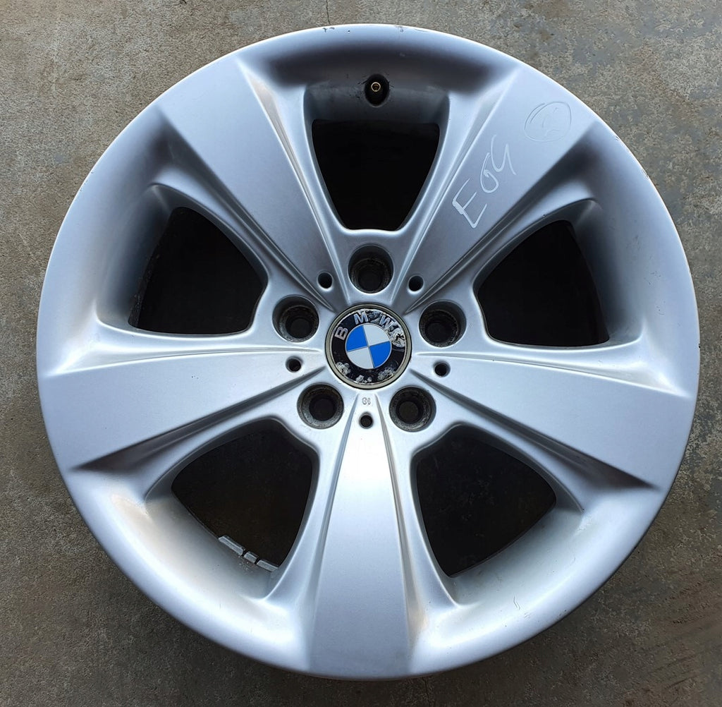 1x Alufelge 17 Zoll 7.5" 5x120 14ET Glanz Silber 6758776 BMW 6 E63 E64 Rim Wheel FEL4716846715pe