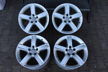Load image into Gallery viewer, 4x Alufelge 17 Zoll 7.0" 5x112 37ET Glanz Silber 8R0071497 Audi Q5 Rim Wheel FEL7427913768ot