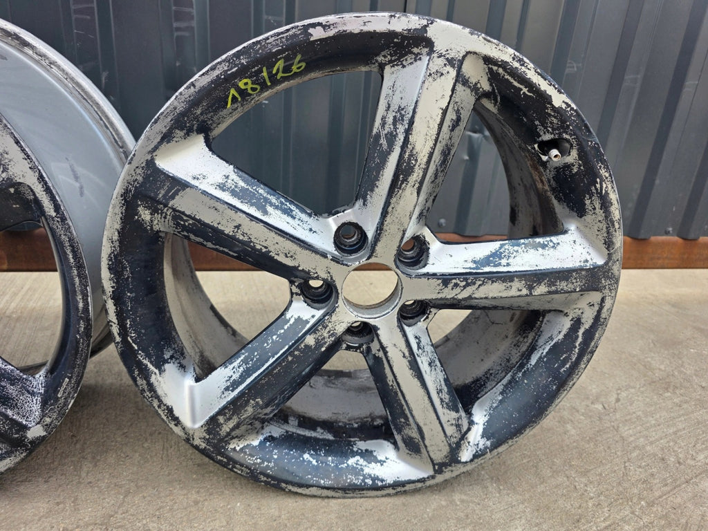 4x Alufelge 18 Zoll 8.0" 5x112 47ET Glanz Silber 8K0601025Q Audi I Rim Wheel FEL8135906133fp