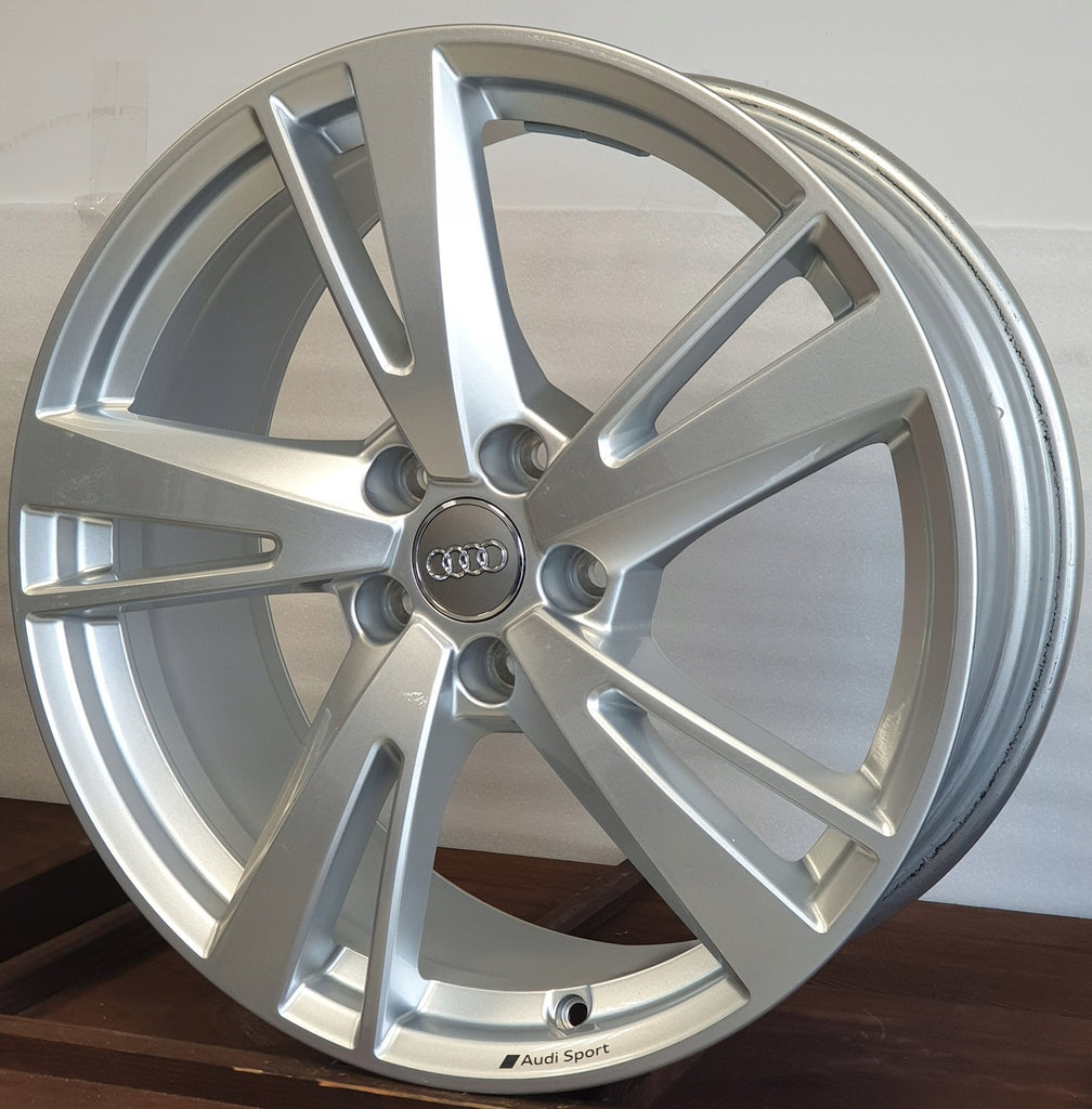 1x Alufelge 19 Zoll 8.0" 5x112 49ET Glanz Silber 8V0601026FH Audi A3 Rim Wheel