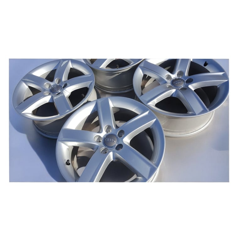 4x Alufelge 17 Zoll 7.0" 5x112 37ET Glanz Silber 8R0071497 Audi Q5 Rim Wheel FEL1987163069jl