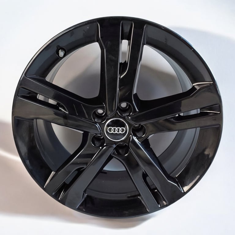 1x Alufelge 19 Zoll 8.0" 5x112 39ET Glanz Schwarz 4K0071499 Audi A6 C8 Rim Wheel FEL2430933329ok