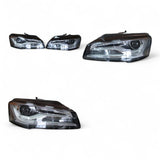 Frontscheinwerfer Audi A8 4H0941005 Xenon Ein Satz Scheinwerfer Headlight