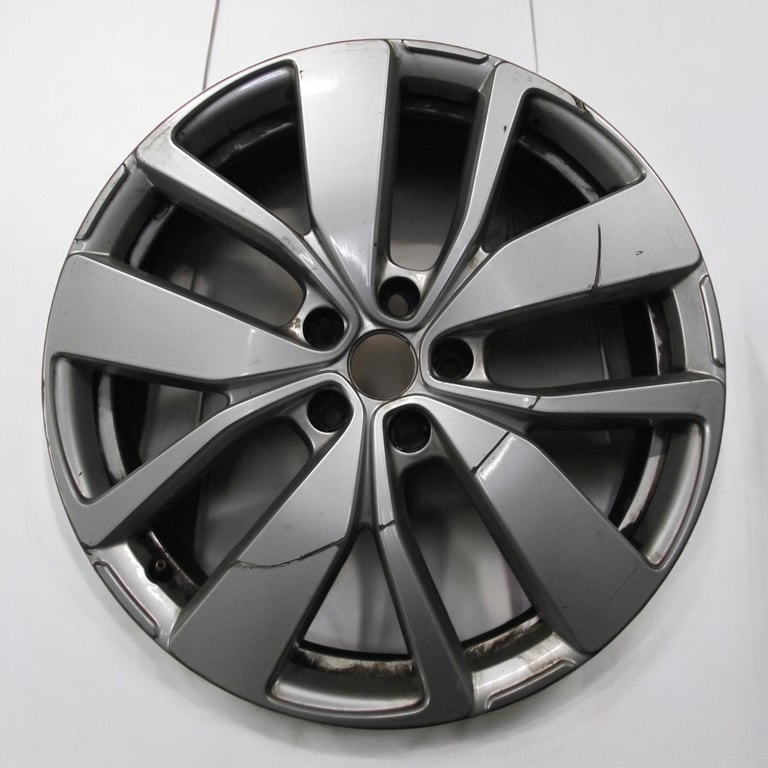 1x Alufelge 20 Zoll 6.5" 5x114.3 33ET Glanz Silber 403006854 Renault Rim Wheel