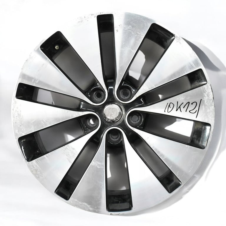 1x Alufelge 18 Zoll 7.5" 5x114.3 46ET Glanz Silber 52910-2T550 Kia Optima