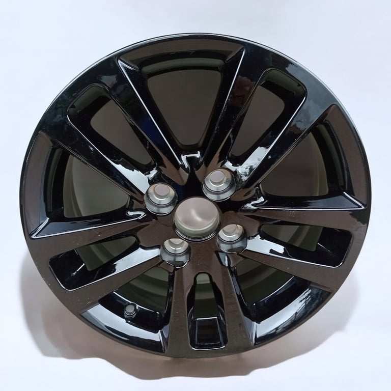 1x Alufelge 15 Zoll 5.0" 4x100 39ET Glanz PZ49P-B0671 Toyota Yaris Rim Wheel FEL2062321293sh