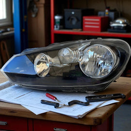 Frontscheinwerfer VW Golf VI 5k1 5K1941005M Links Scheinwerfer Headlight SCH4250148777dz