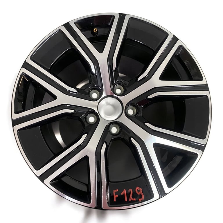 1x Alufelge 17 Zoll 7.0" 5x108 40,5ET Glanz Silber 32271987 Volvo S60 V60 V40