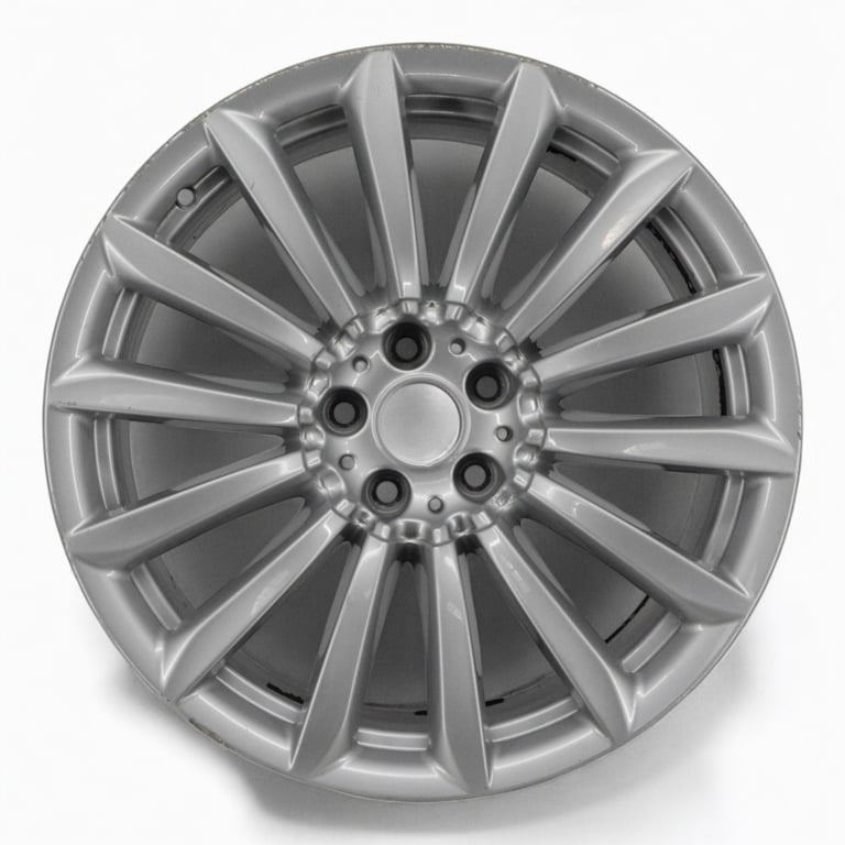 1x Alufelge 19 Zoll 9.5" 5x112 39ET Glanz Silber 6861226 BMW G11 G12 Rim Wheel FEL4005088071ut