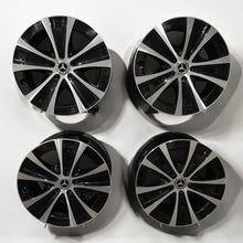 Load image into Gallery viewer, 4x Alufelge 18 Zoll 8.0" 5x112 43ET Glanz Schwarz A2134013700 Mercedes-Benz W213 FEL6451929658ir