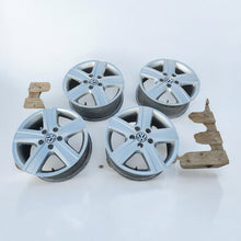 Laden Sie das Bild in den Galerie-Viewer, 4x Alufelge 17 Zoll 7.0" 5x120 55ET Glanz Silber 7H0601025 VW T6 T5 Rim Wheel FEL3479768168vl