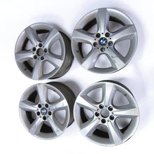 Laden Sie das Bild in den Galerie-Viewer, 4x Alufelge 18 Zoll 8.5&quot; 5x120 46ET Glanz Silber 6772243 BMW X5 E70 Rim Wheel