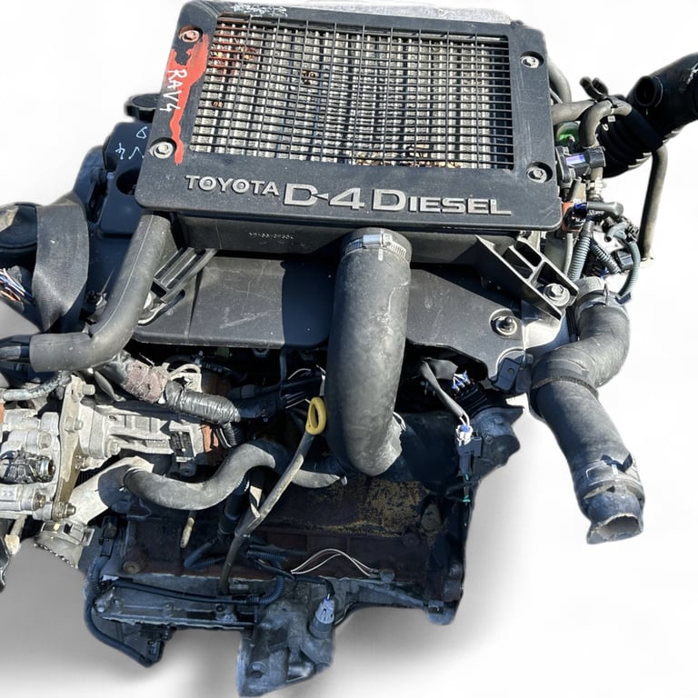 Motor Toyota I 2D4D 1CD 2.0 16TKm Diesel Engine Komplett