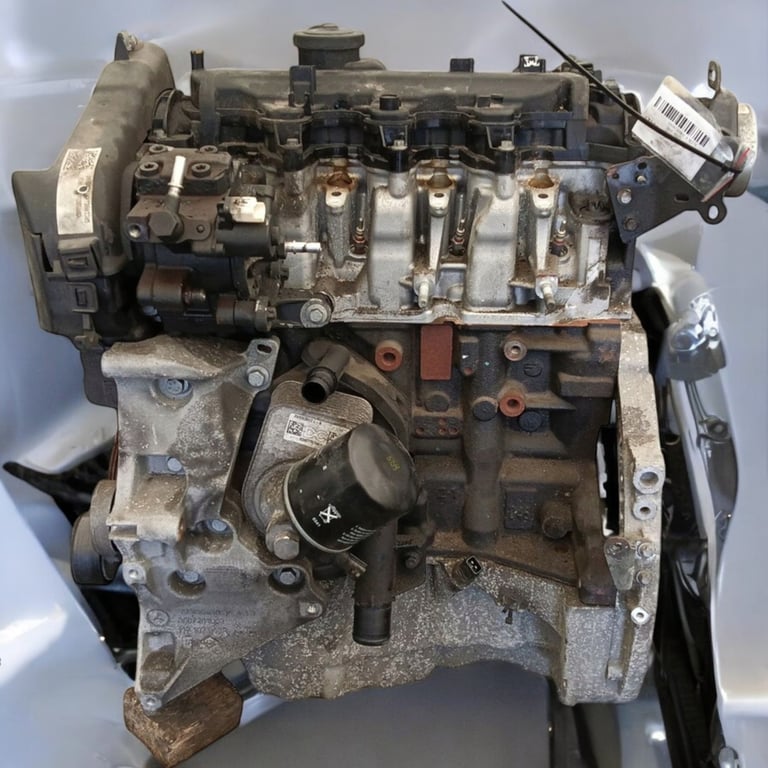 Motor Mercedes-Benz W176 W246 607951 1.5 CDI 109PS 191TKm 2012 Diesel Unkomplett