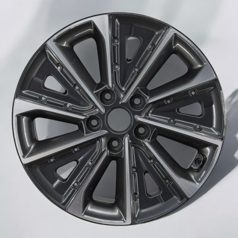 1x Alufelge 17 Zoll 7.0" 5x114.3 50ET Glanz Graphit 52910-J2000 Kia Soul Mg