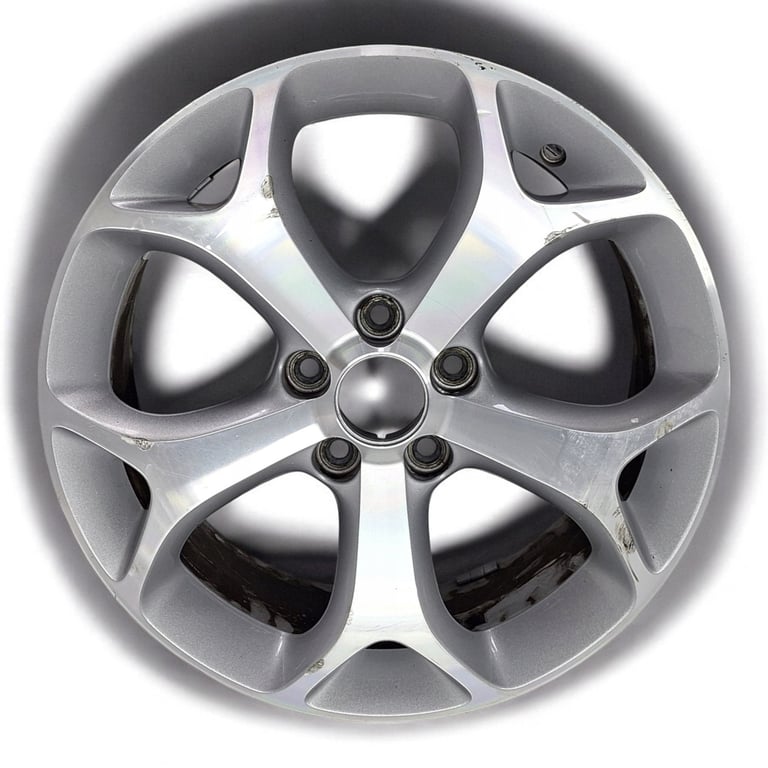 1x Alufelge 17 Zoll 7.0" 5x110 44ET Glanz Silber 13248936 Opel Corsa D Rim Wheel