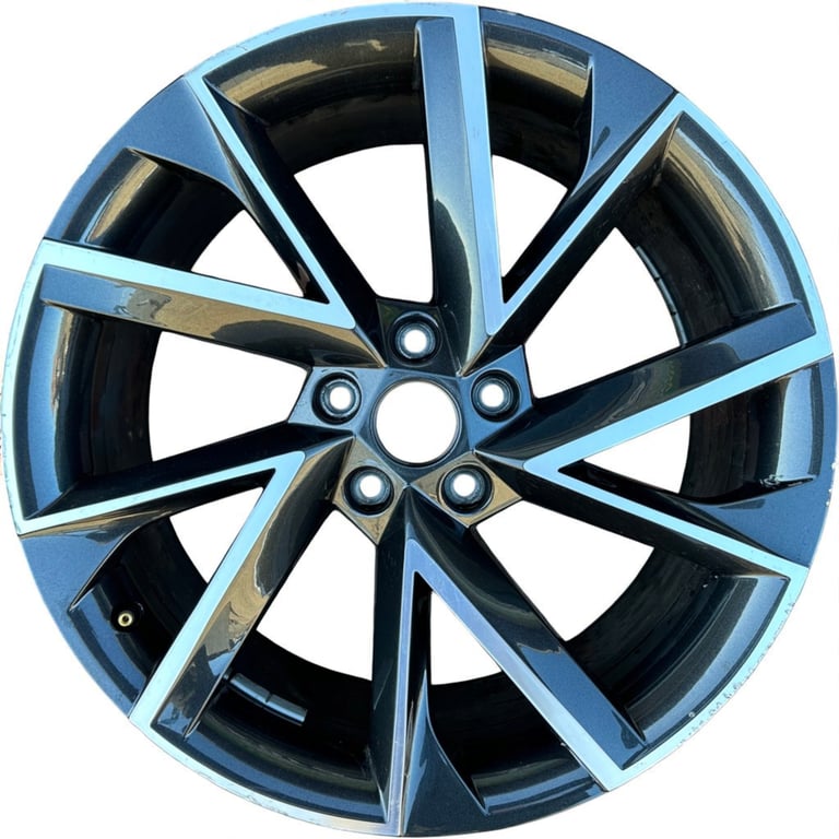 1x Alufelge 19 Zoll 8.0" 5x112 45ET 57A601025R Skoda Karoq Nu7 Rim Wheel FEL7993139681jw