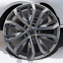 Laden Sie das Bild in den Galerie-Viewer, 4x Alufelge 18 Zoll 7.0&quot; 5x112 45ET Glanz Grau 2GA601025 Mg Rim Wheel