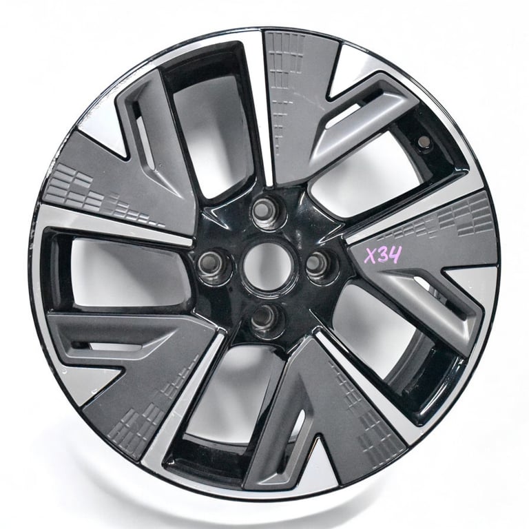 1x Alufelge 17 Zoll 7.0" 4x108 32ET 9348567 9833892680 Opel Corsa F Rim Wheel FEL3109441161hd