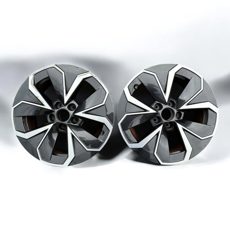 1x Alufelge 16 Zoll 6.0" 5x100 38ET Glanz Graphit 658601025 Mg Scala Kamiq