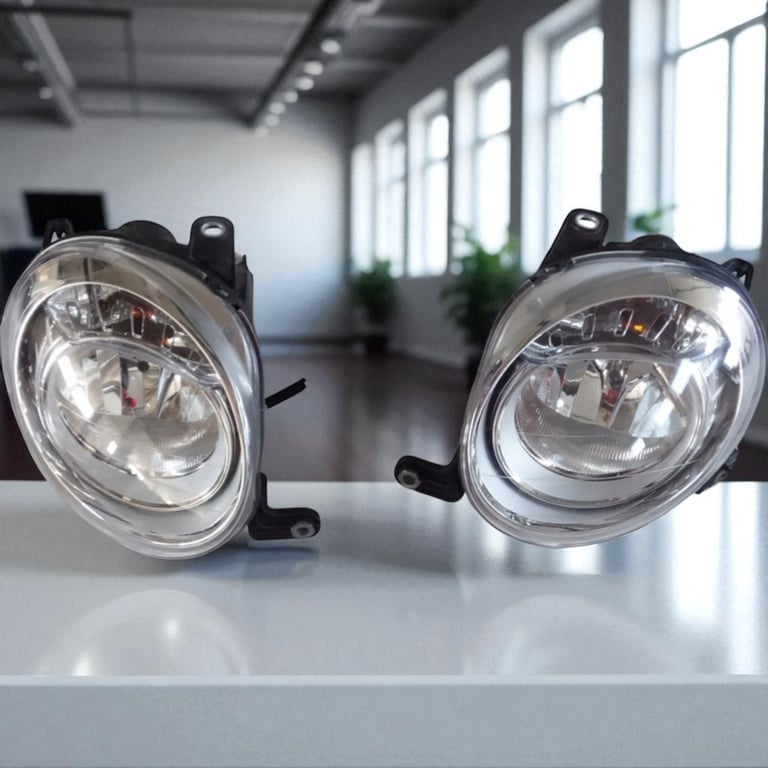 Frontscheinwerfer Fiat 500 Ein Stück (Rechts oder Links) Scheinwerfer Headlight