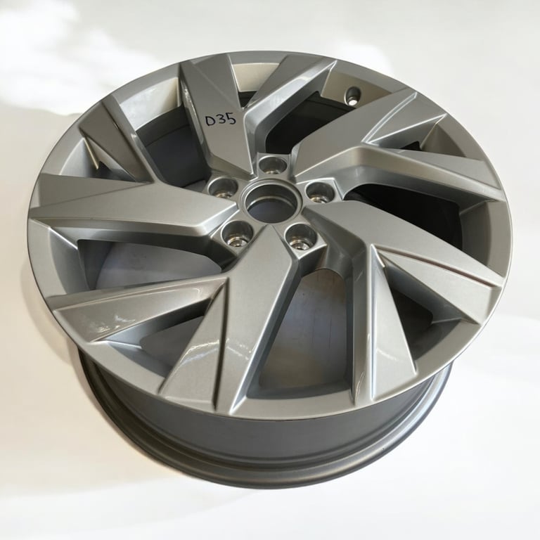 1x Alufelge 18 Zoll 7.0" 5x114.3 43ET 5NA601025AD VW Tiguan Rim Wheel