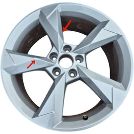 1x Alufelge 19 Zoll 83A601025N Audi Q3 Rim Wheel FEL8672603712ad