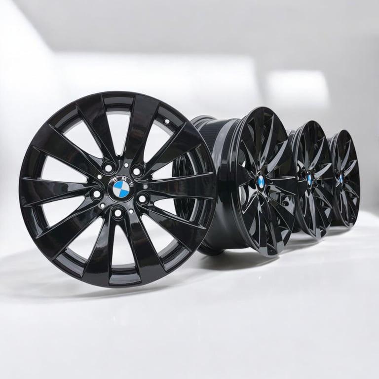 4x Alufelge 17 Zoll 7.5" 5x120 37ET Glanz Silber 6796240 BMW Rim Wheel FEL5182743901en
