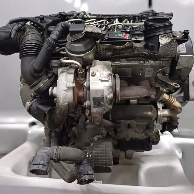 Motor VW Passat CBD 2.0 TDI 110PS 81kW 146TKm 2009 Diesel Engine Komplett