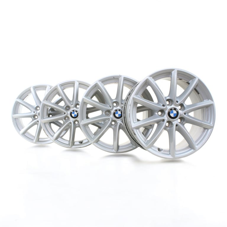 4x Alufelge 16 Zoll 7.0" 5x112 52ET Silber BMW F44 F45 F40 F46 Rim Wheel FEL6258062693zu