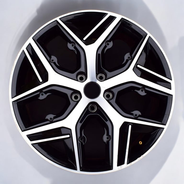 1x Alufelge 19 Zoll 8.0" 5x112 45ET Glanz Schwarz 575601025H Seat Ateca