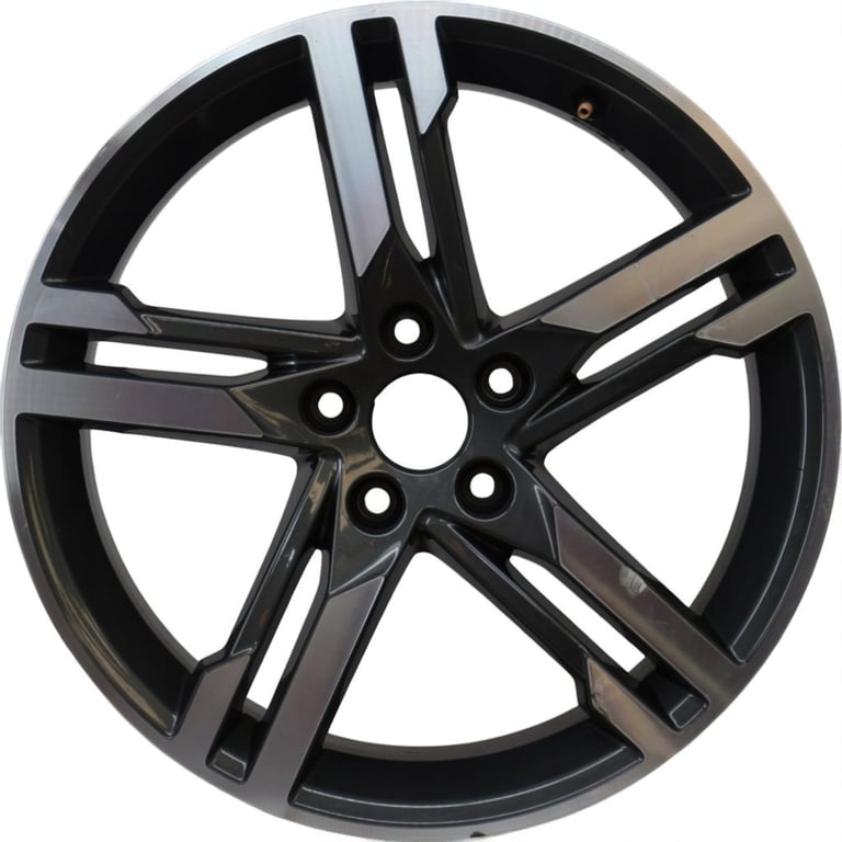 1x Alufelge 18 Zoll 8.0" 5x112 40ET 8W0601025M Audi Rim Wheel