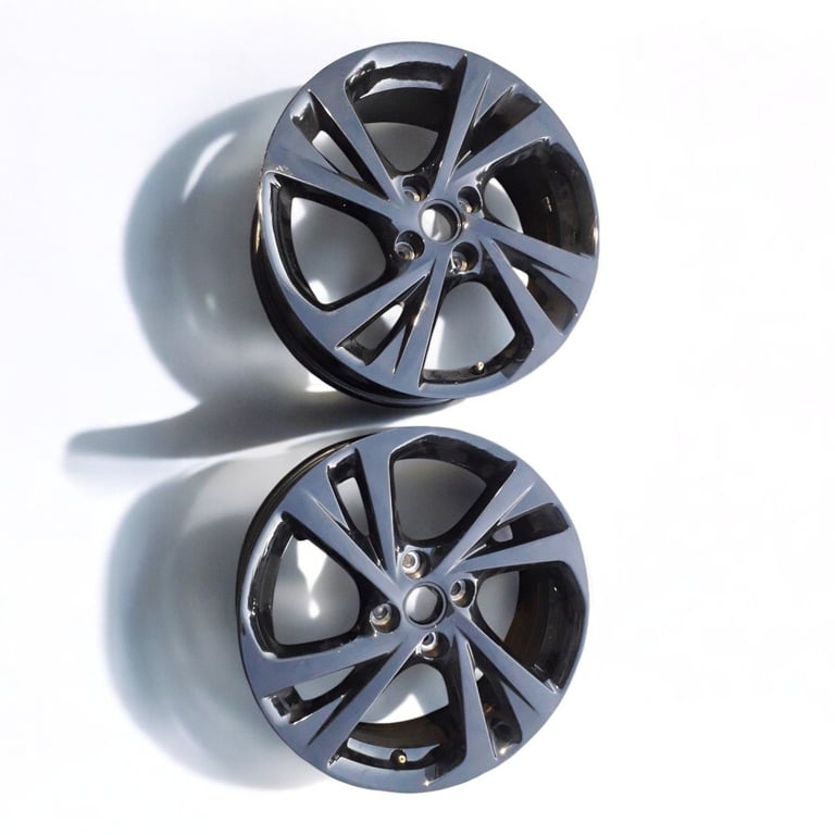 1x Alufelge 17 Zoll 7.0" 4x108 38ET Glanz Silber 39182182 Opel Corsa F Rim Wheel