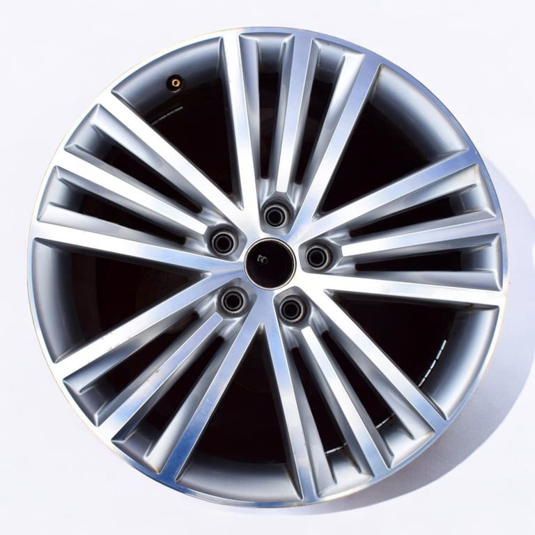 1x Alufelge 19 Zoll 7.0" 5x112 43ET Glanz Silber 565601025 Skoda Kodiaq