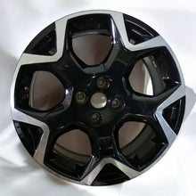 Laden Sie das Bild in den Galerie-Viewer, 1x Alufelge 18 Zoll 7.0&quot; 4x108 35ET Glanz Schwarz 9835097680 Opel Crossland