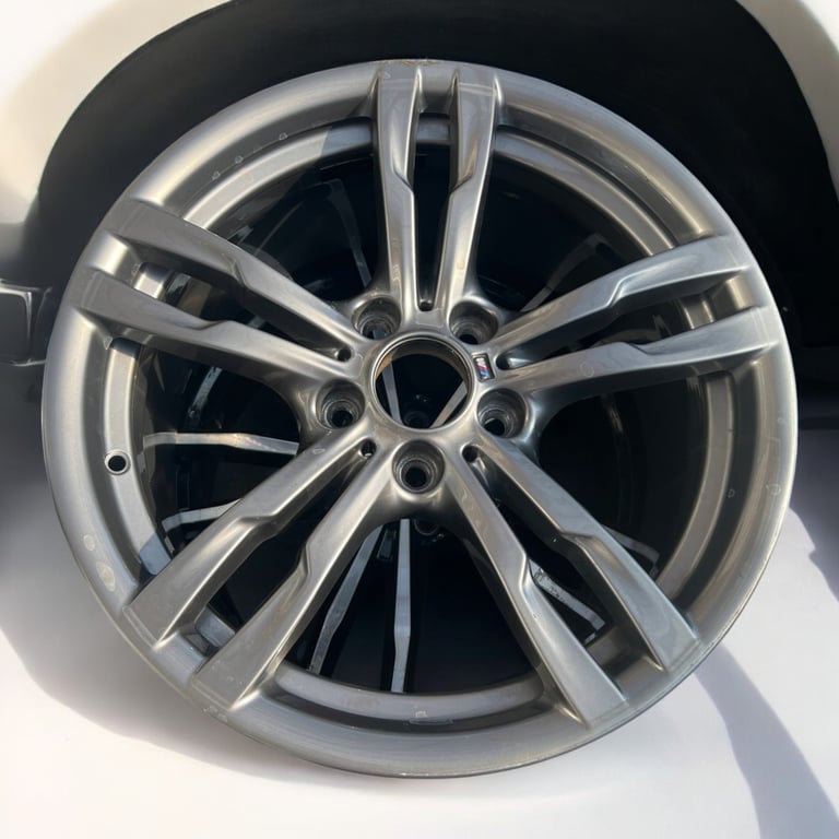 1x Alufelge 18 Zoll 8.5" 5x112 47ET Glanz Graphit 7852492 BMW 3 F30 F31
