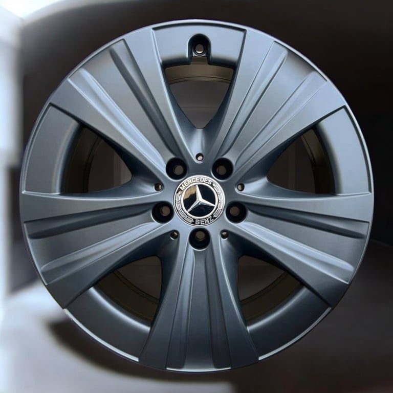 4x Alufelge 18 Zoll 8.0" 5x112 43ET Glanz Graphit A2134013700 Mercedes-Benz FEL1594066223rw