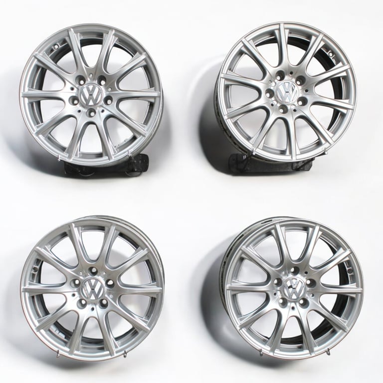 4x Alufelge 16 Zoll 6.5" 5x112 38ET A2054012400 Mercedes-Benz Golf Vii Rim Wheel FEL8692066283dt