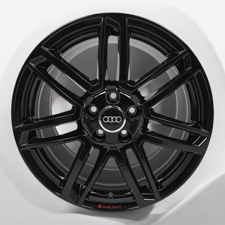 4x Alufelge 18 Zoll 8.5" 5x112 50ET Audi Rim Wheel