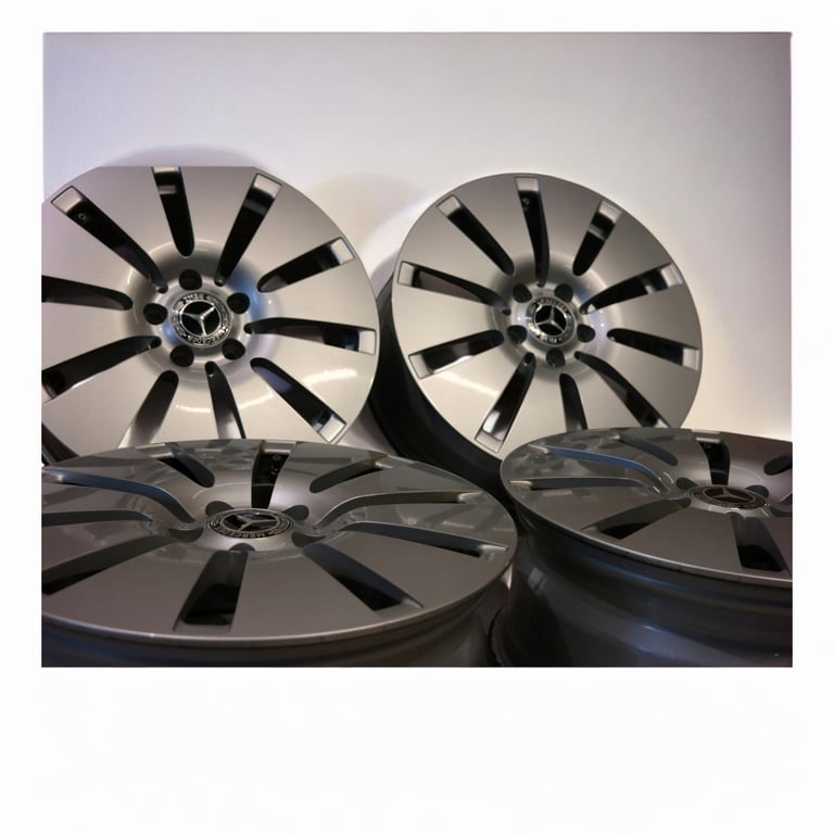 4x Alufelge 17 Zoll 7.0" 5x112 48 5ET A2054012100 Mercedes-Benz W205 Rim Wheel FEL4841547453gc