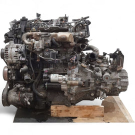 Motor Toyota Yaris 1N-P72R 1.4 130TKm Diesel Engine Komplett