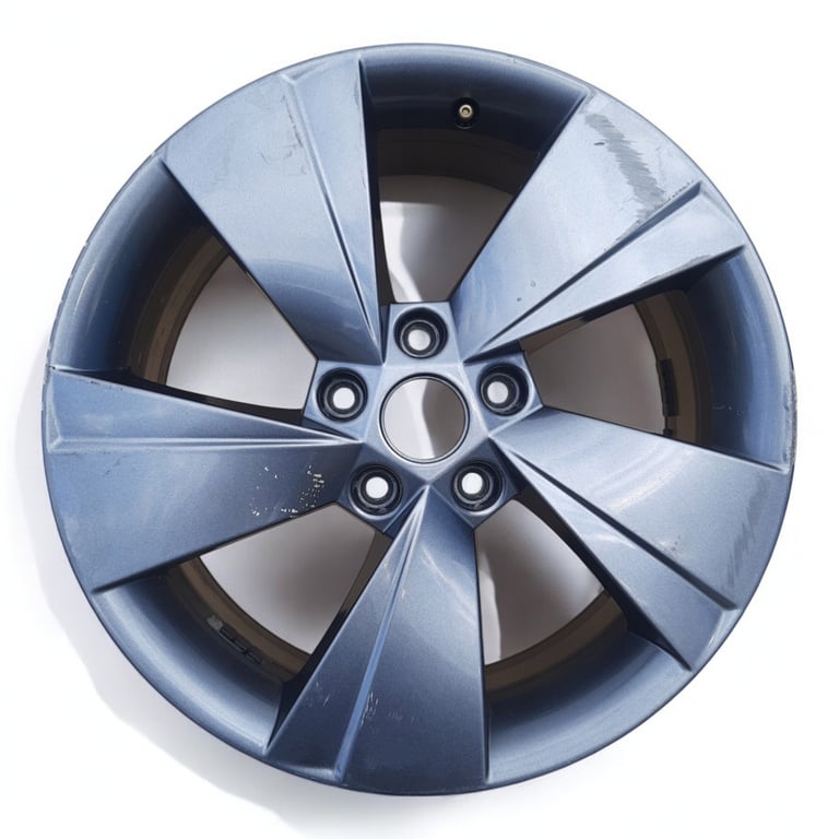 1x Alufelge 17 Zoll 7.0" 5x112 40ET 3V0601025AJ Skoda Superb Iii Rim Wheel