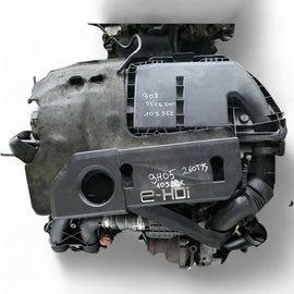 Motor Peugeot 308 10JBEK 9H05 1.6 EHDI 260TKm Diesel Engine Unkomplett