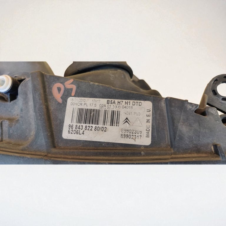 Frontscheinwerfer Citroën C4 I 9684382280 Ein Stück (Rechts oder Links)