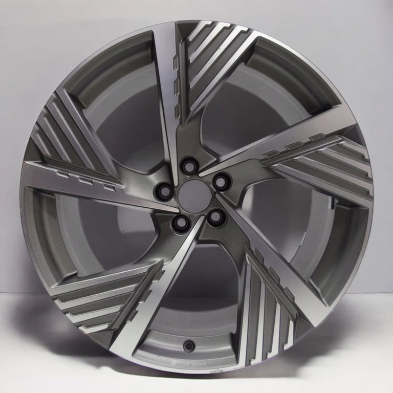 1x Alufelge 22 Zoll 9.5" 5x112 36ET Matt Graphit 4KE601025B Audi E-Tron Mg FEL6535796521et