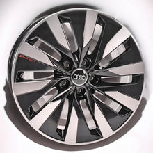 Laden Sie das Bild in den Galerie-Viewer, 1x Alufelge 18 Zoll 8.0&quot; 5x112 39ET Glanz Schwarz 4K0601025B Audi Rim Wheel